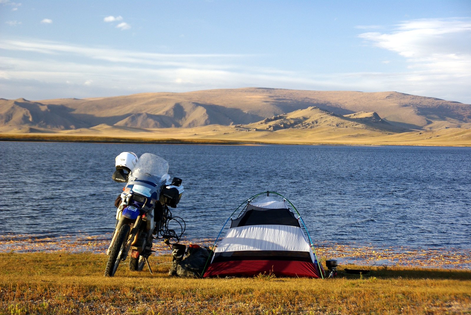 Campsite in central Mongolia