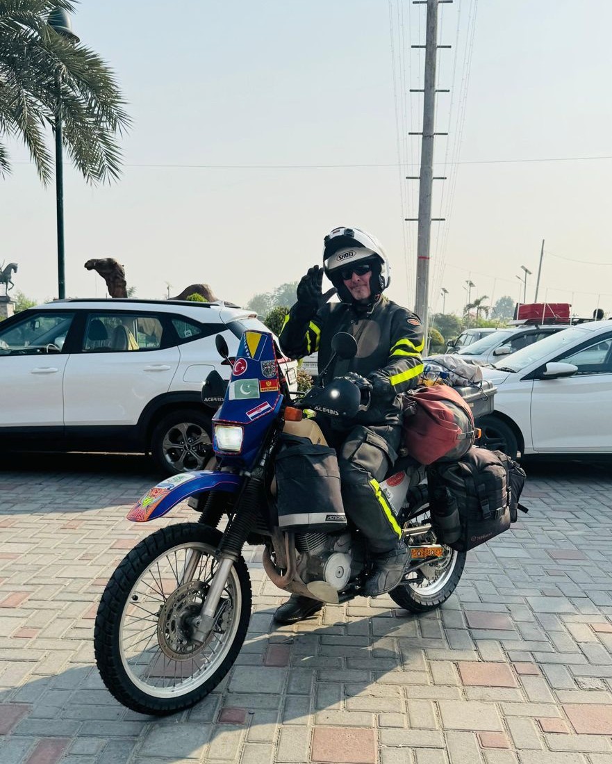 Sean Flanagan on the road